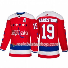 Washington Capitals Nicklas Backstrom 19 Adidas 2018-2019 Alternate Trikot Authentic - Herren